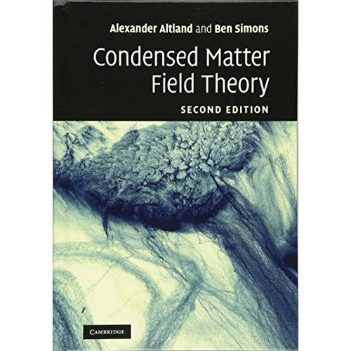 Condensed Matter Field Theory