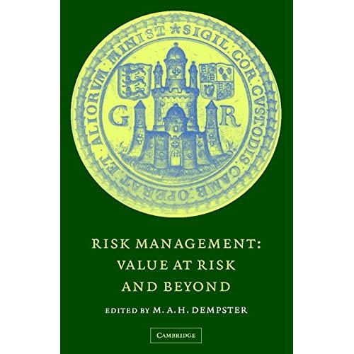 Risk Management: Value at Risk and Beyond
