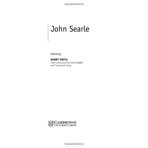 John Searle (Contemporary Philosophy in Focus)