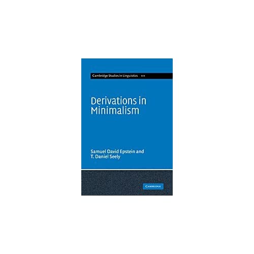 Derivations in Minimalism: 111 (Cambridge Studies in Linguistics, Series Number 111)