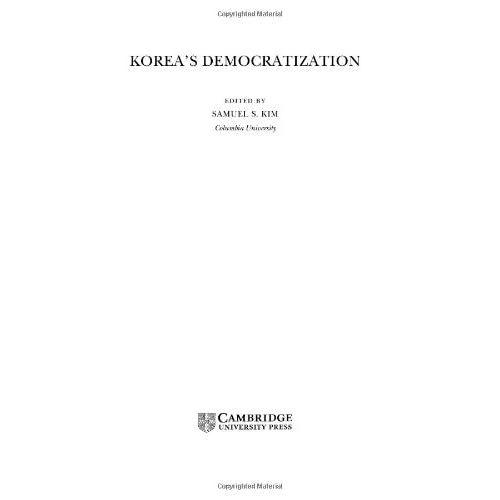 Korea's Democratization