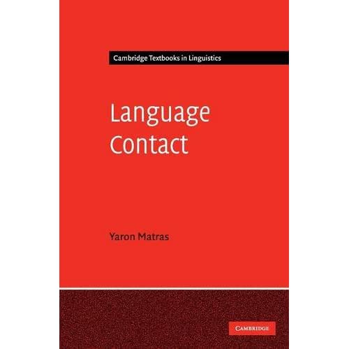 Language Contact (Cambridge Textbooks in Linguistics)