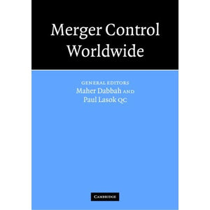 Merger Control Worldwide 2 Volume Hardback Set and Paperback Supplement to the First Volume