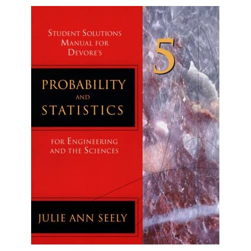 Student Solutions Manual for Prob & Stats for Engineering &