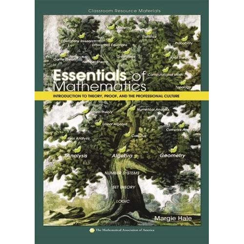 Essentials of Mathematics: Introduction to Theory, Proof, and the Professional Culture (Mathematical Association of America Textbooks)