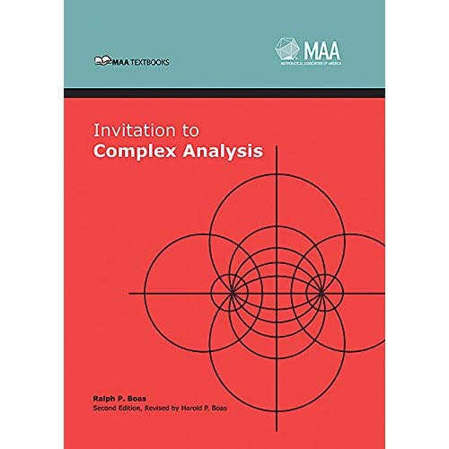 Invitation to Complex Analysis (Mathematical Association of America Textbooks)