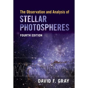 The Observation and Analysis of Stellar Photospheres