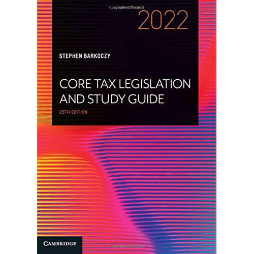 Core Tax Legislation and Study Guide 2022