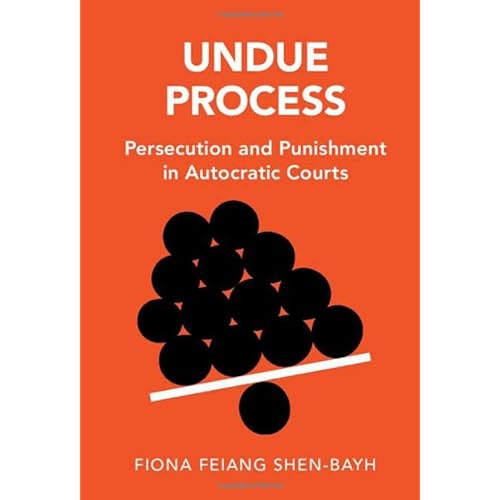 Undue Process: Persecution and Punishment in Autocratic Courts (Cambridge Studies in Law and Society)