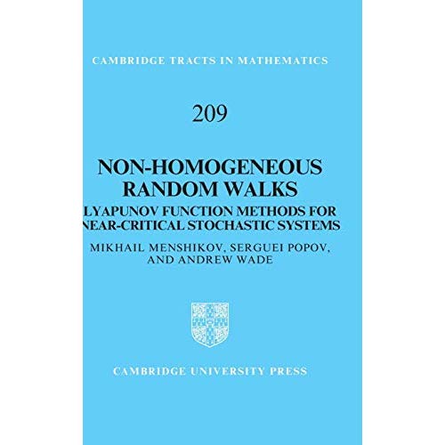 Non-homogeneous Random Walks (Cambridge Tracts in Mathematics)