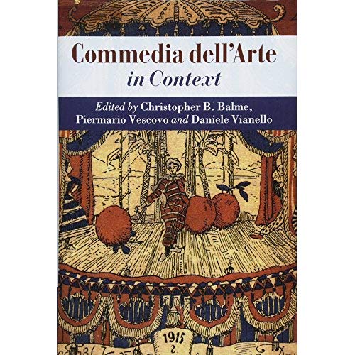 Commedia dell'Arte in Context (Literature in Context)