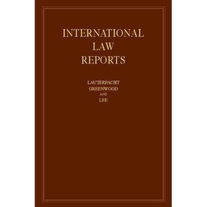 International Law Reports 160 Volume Hardback Set: International Law Reports: Volume 151