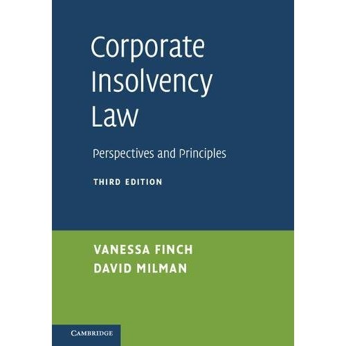 Corporate Insolvency Law: Perspectives and Principles