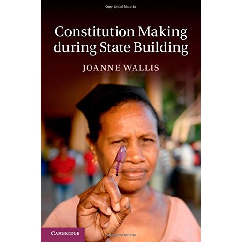 Constitution Making during State Building