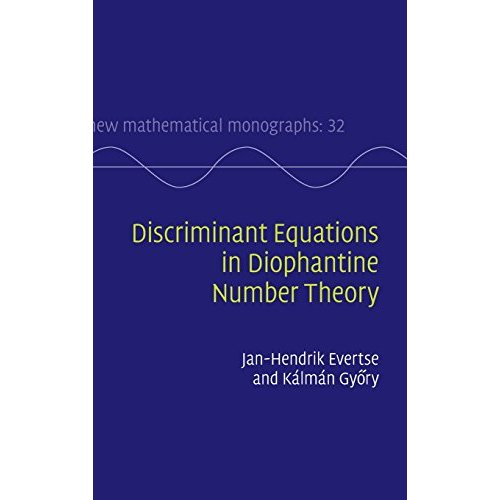 Discriminant Equations in Diophantine Number Theory (New Mathematical Monographs)