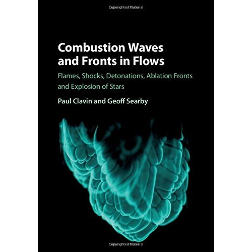 Combustion Waves and Fronts in Flows: Flames, Shocks, Detonations, Ablation Fronts and Explosion of Stars