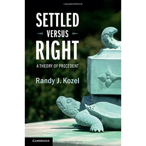 Settled Versus Right: A Theory of Precedent
