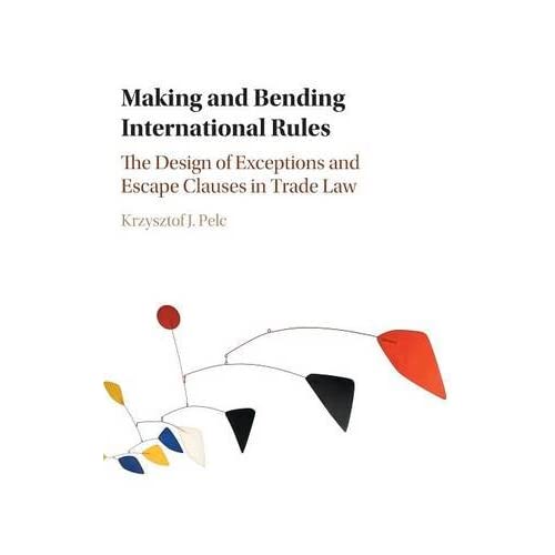 Making and Bending International Rules: The Design of Exceptions and Escape Clauses in Trade Law
