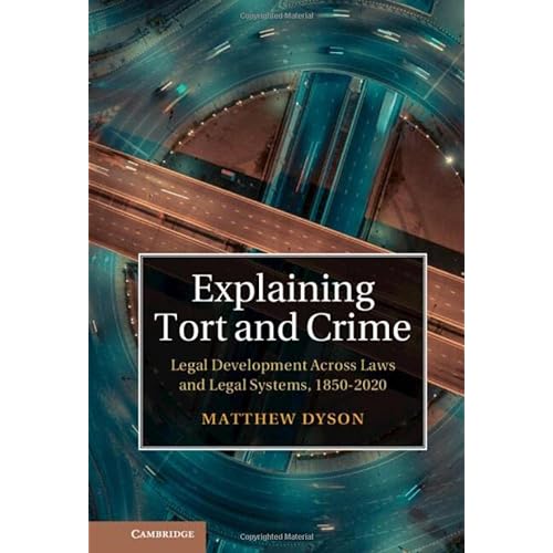 Explaining Tort and Crime: Legal Development Across Laws and Legal Systems, 1850–2020