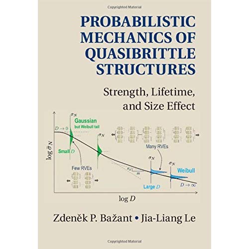 Probabilistic Mechanics of Quasibrittle Structures: Strength, Lifetime, and Size Effect