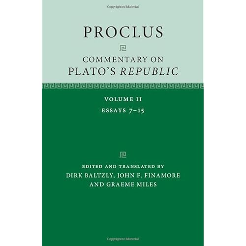 Proclus: Commentary on Plato's 'Republic': Essays 7-15: 2
