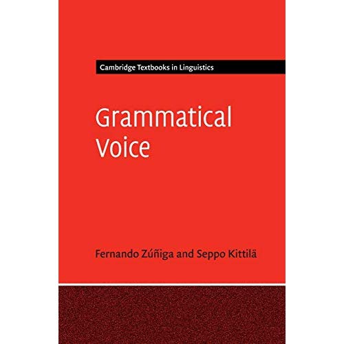 Grammatical Voice (Cambridge Textbooks in Linguistics)