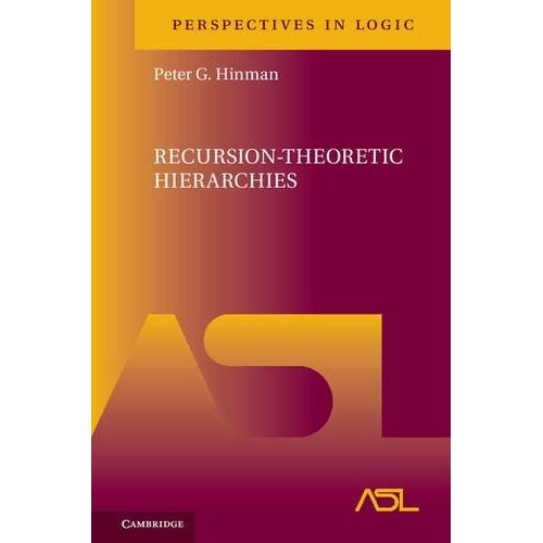 Recursion-Theoretic Hierarchies (Perspectives in Logic)