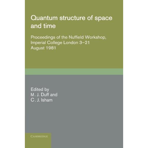 Quantum Structure of Space and Time