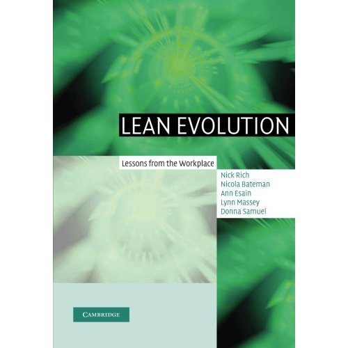 Lean Evolution: Lessons from the Workplace