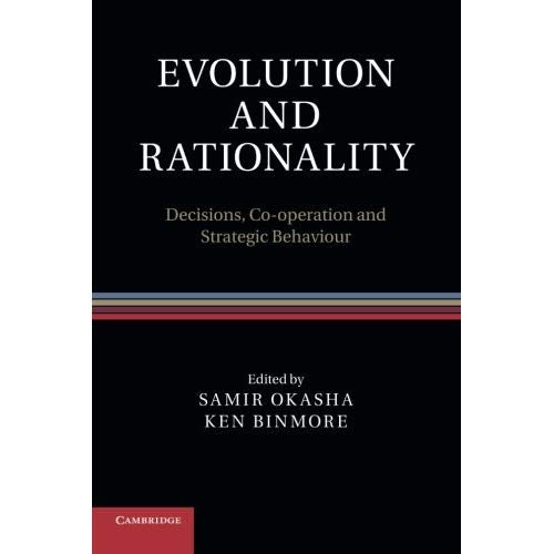 Evolution and Rationality: Decisions, Co-Operation And Strategic Behaviour