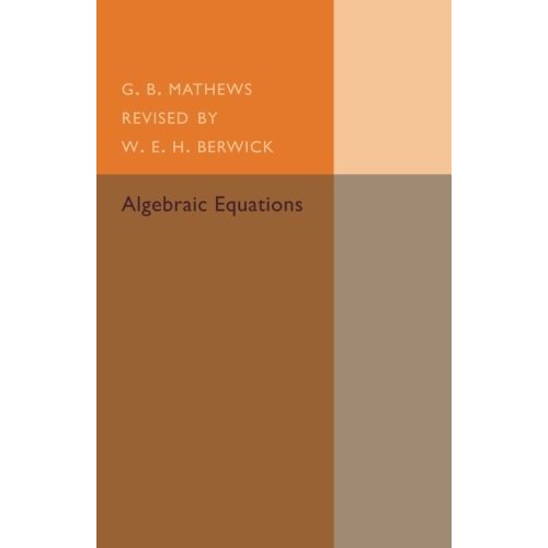 Algebraic Equations (Cambridge Tracts in Mathematics)