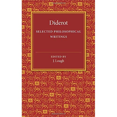 Diderot: Selected Philosophical Writings