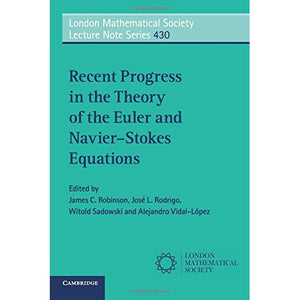 Recent Progress in the Theory of the Euler and Navier–Stokes Equations (London Mathematical Society Lecture Note Series)