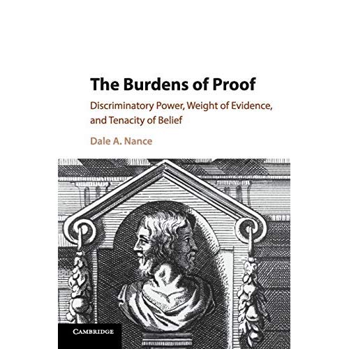 The Burdens of Proof: Discriminatory Power, Weight of Evidence, and Tenacity of Belief