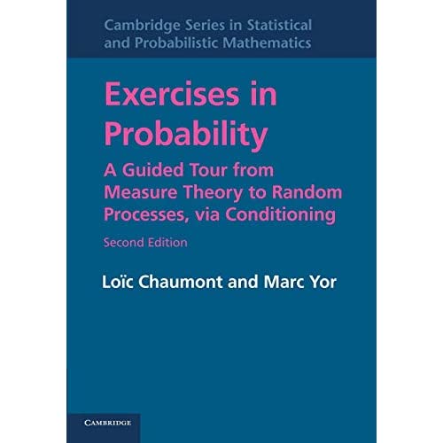 Exercises in Probability: A Guided Tour from Measure Theory to Random Processes, via Conditioning (Cambridge Series in Statistical and Probabilistic Mathematics)