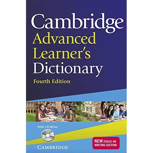 Cambridge Advanced Learner's Dictionary with CD-ROM: Fourth Edition