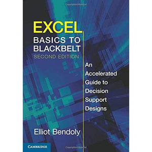 Excel Basics to Blackbelt: An Accelerated Guide to Decision Support Designs