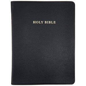 The KJV/RV Interlinear Bible, Black Calfskin Leather, RV655:X