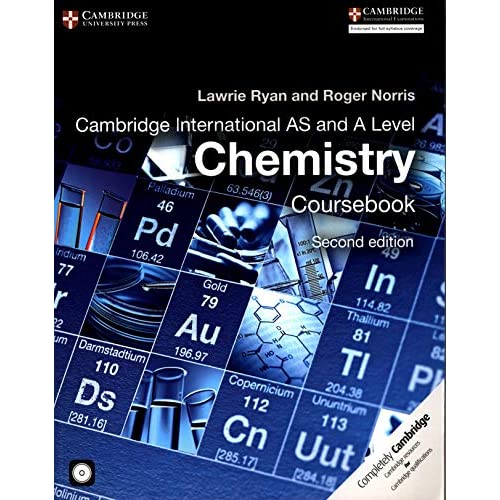 Cambridge International AS and A Level Chemistry Coursebook with CD-ROM (Cambridge International Examinations)