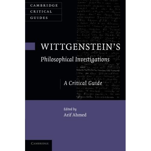 Wittgenstein's Philosophical Investigations: A Critical Guide (Cambridge Critical Guides)