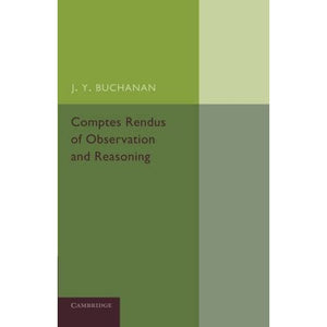 Comptes Rendus of Observation and Reasoning