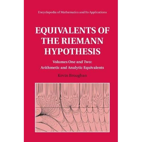 Equivalents of the Riemann Hypothesis 2 Hardback Volume Set (Encyclopedia of Mathematics and its Applications)