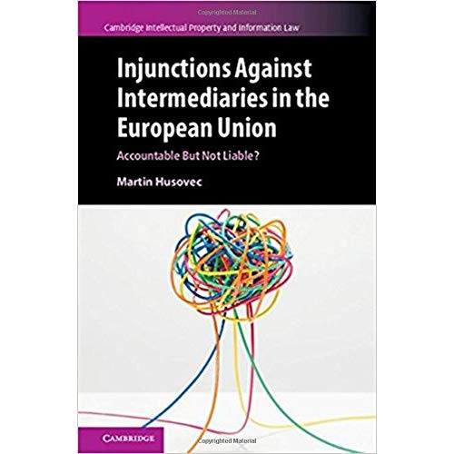 Injunctions against Intermediaries in the European Union: Accountable but Not Liable? (Cambridge Intellectual Property and Information Law)