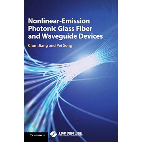 Nonlinear-Emission Photonic Glass Fiber and Waveguide Devices