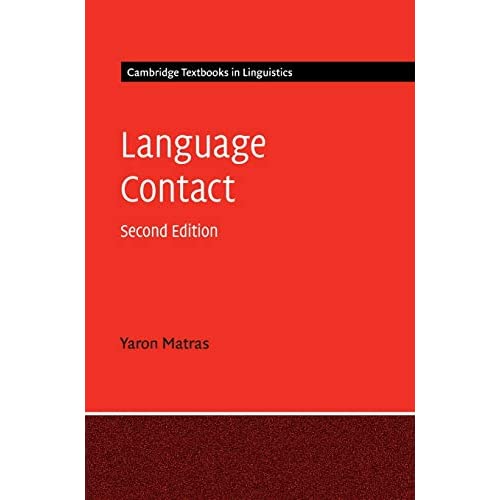 Language Contact (Cambridge Textbooks in Linguistics)