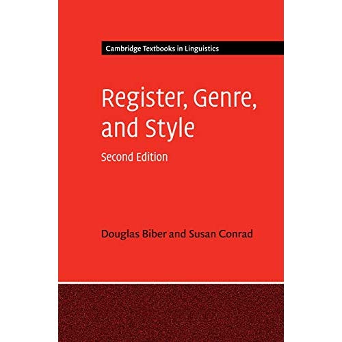 Register, Genre, and Style (Cambridge Textbooks in Linguistics)