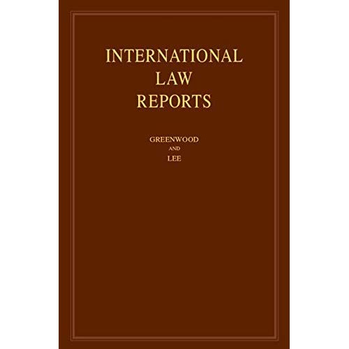 International Law Reports