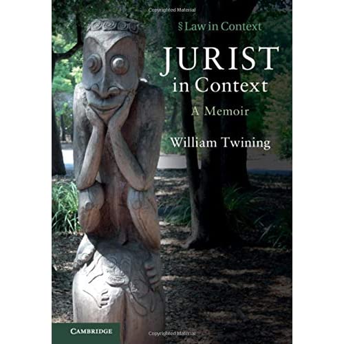 Jurist in Context: A Memoir (Law in Context)