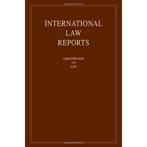 International Law Reports: Volume 191 (International Law Reports, Series Number 191)