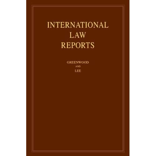 International Law Reports: Volume 188